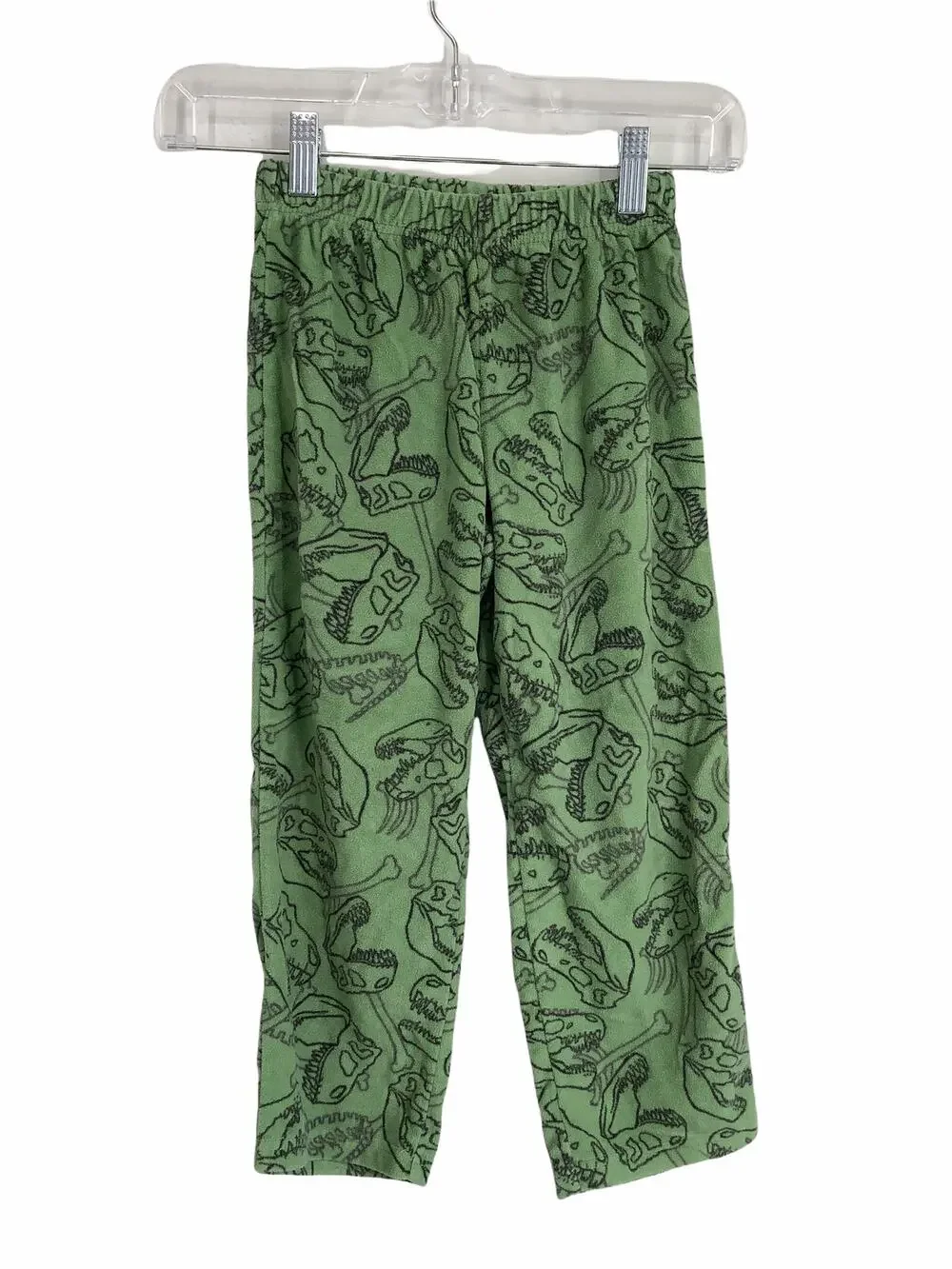 Carter's Boy's Green Dinosaur Print Pajama Pants Kid's Youth Size 6